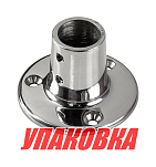 Основание стойки леера (22,2 мм), 90 град, круглое, Marine Rocket (упаковка из 5 шт.) S.M0810-22_MR_pkg_5