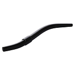 Mikado PMLW-70-BK M-Area Long 70 mm Пластиковые черви Серебристый BK