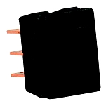 Jr products 342-13445 Выключатель Mini Mom On/Off/Mom On Черный Black