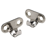 Seachoice 50-71411 Utility Hook 2 Units Серый  Stainless Steel 31.75 mm 