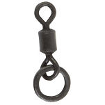 Avid carp A0640041 Ringed Вертлюги Черный  Black