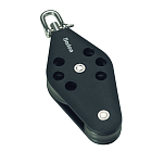 Barton marine 7803430 400kg 10 mm Поворотный шкив скрипки Серебристый Black 150 mm 