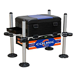 Colmic PA105D ящик сиденья Veteran 200  Grey / Black / Orange 64 x 42 x 50 cm