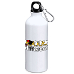 Kruskis MD4049S101K171 Be Different Tennis 800ml Алюминиевая бутылка Бесцветный White