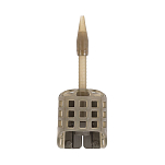 Preston innovations P0040051 ICS In-Line Pellet S Кормушка фидерная прикормочная Коричневый Brown 30 g