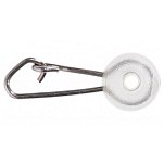 Mikado AMA-A3609-L Застежка из бисера Серебристый Silver / White L 