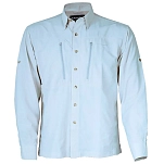Taimen 10031850 Рубашка с длинным рукавом Zephyr Illusion Blue M