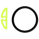 Купить Mikado AM-UNI-100-L-F Hook Скрепки Для Бумаг Желтый Fluo L  7ft.ru в интернет магазине Семь Футов
