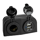 Панель с USB-разъемом 5в 2.1А и прикуривателем AAA AD6-1011/2013