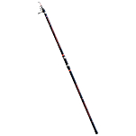 Lineaeffe 2270142 Personaler WTG Up To 200 Удочка Для Серфинга Черный Black 4.20 m 