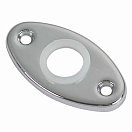 Купить Forniture nautiche italiane 5050091 Овальная тарелка Серебристый Silver 53 x 28 mm  7ft.ru в интернет магазине Семь Футов