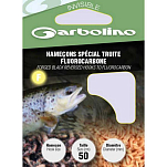 Garbolino competition GOMAD0727-L14H12 Special Trout связанный крючок нейлон 14 Зеленый 14 
