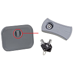 Plastimo 65390 Набор запирающихся крышек для регистрационных крышек Grey