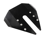 Гидрокрыло для подвесного лодочного мотора Suzuki 8-50 л.с., 4 мм, съёмное, алюминиевое, чёрное Дорошкова tsm-krylo8-50/2bl