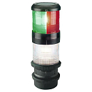 Купить Aquasignal 4020064 S40 12V Стробоскопический трехцветный якорный свет Золотистый Black 7ft.ru в интернет магазине Семь Футов