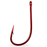 Mustad 7766NP-NR-2-U10 одноглазый крючок Tarpon  Nickel Red 2