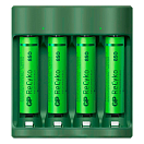 Купить Gp batteries 130B421USB85AAAC4 NiMh 850mAh 21/85 USB Зарядное устройство с участием 4xAAA NiMh 850mAh Зеленый Green 7ft.ru в интернет магазине Семь Футов