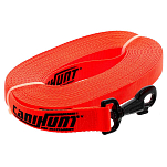 Canihunt C36P10 Long Hunter ECO Поводок Оранжевый Orange 25 mm