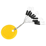 Mikado ATC-S01-L Trout Campione Пробки Желтый  Yellow / Black L 