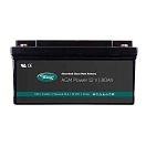 Купить Whisper power 40290061 Батарея AGM 80Ah 12V Black 36x18x20 350 x 167 x 180 mm 7ft.ru в интернет магазине Семь Футов