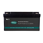 Whisper power 40290061 Батарея AGM 80Ah 12V Black 36x18x20 350 x 167 x 180 mm