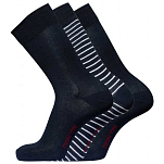 Sea ranch 18-8-303-4066-39-42 Короткие носки Cotton 3 Единицы Голубой Sr Navy / Sr Navy Stripe EU 39-42