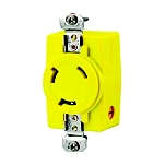 Hubbell 36-HBL328DCR Розетка для электрической катушки для рыбалки 28VDC 30A Многоцветный Yellow