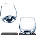 SILWY S025-1305-2 Магнитный кристаллический стакан для ВИСКИ / набор из 2 шт.
