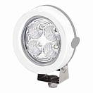 Купить Hella marine 385221 Mega Beam III 13W IP67 Светодиодный прожектор Серебристый White 110 x 83 mm 7ft.ru в интернет магазине Семь Футов