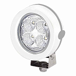 Hella marine 385221 Mega Beam III 13W IP67 Светодиодный прожектор Серебристый White 110 x 83 mm