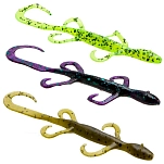 Zoom bait 11005084-UNIT Lizard 102 Mm Мягкая Приманка Мини Многоцветный Tomato