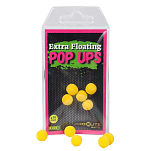 Pro elite baits C8434225 Искусственные приманки Pop Ups Бесцветный Yellow 14 mm