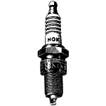 NGK 50700 Свеча зажигания Bpr6Fs Серебристый
