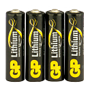 Купить Gp batteries 07015LF-C4 Литий Mignon 1.5V AA 07015LF-C Аккумуляторы Черный Black 7ft.ru в интернет магазине Семь Футов
