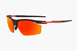 Спортивные очки с диоптриями Demetz Lazer-Run / Mat Black / Mat Red Pink With Red Mirror Cat.3, rx-011/lazerrunr5160rr64