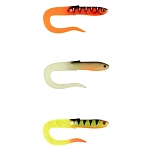 Fox rage NSC259-UNIT Мягкий приманка Slick Eel 35 mm  UV Red Wake