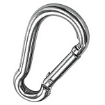 Plastimo 29735 Крюк карабина пожарного Серебристый Grey 6 x 60 mm 