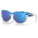 Costa 06S9004-90041758 Зеркальные поляризованные солнцезащитные очки Waterwoman 2 Бесцветный Shiny American Sky Blue Mirror 580G/CAT3