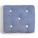 Подушка Kapok Single / королевский синий / тонкие полоски