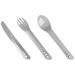 Lifeventure LF75018 Ellipse Набор столовых приборов Light Grey