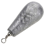 Mikado OMC-01106-150 Капля+поворотный поводок Серебристый Grey 150 g 