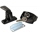 Jr products 342-11675 Замок 701 L Серебристый  Black