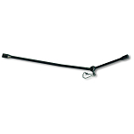 Zebco 6617003 Зажим безопасности Tail Rubbers Черный Black 15 cm 
