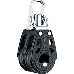 Harken 342 Double Swivel Carbo Block 29 mm Черный  Black / Silver