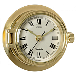 Часы Nauticalia Riviera 6780 Ø120x40мм из полированной латуни