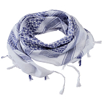 Brandit 7009-153-OS Shemag Шарф Голубой  Blue / White