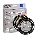 Traper fly 98435-unit Леска для нахлыста Concept Euro Nymph 30 m Olive / Orange 15x10x5 0.580 mm
