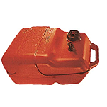 Топливный бак с индикатором уровня TREM Big Joe N0122001 22л 320x540x210мм из красной пластмассы