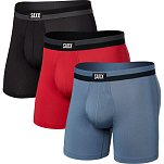 SAXX Underwear SXPP3N.SSB.XS Боксёр Sport Mesh 3 Единицы Многоцветный Sunset / Stone / Black XS