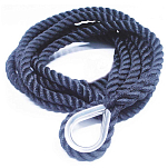 Forniture nautiche italiane 812234 15 m Двойная витая веревка из нержавеющей стали средней прочности Blue 14 mm 